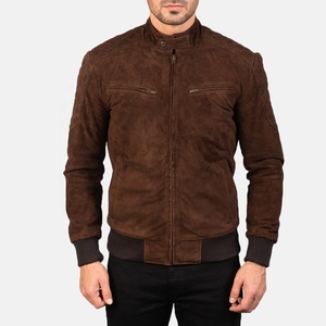 Chaqueta de Cuero de Motociclista con el Mejor Diseño para Hombre Personalizada / Chaqueta de Piel de Oveja para Hombre / Chaqueta de Cuero Acolchada - Product Image 2