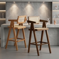 Chaises de bar de luxe modernes, hauteur de comptoir personnalisée, pour la maison, la cuisine, l'îlot de petit-déjeuner, le restaurant, la salle à manger