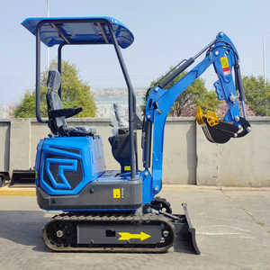 Miễn Phí Vận Chuyển Diesel Crawler 1.2 Tấn Mini Máy Xúc Trang Trại Cao Su Theo Dõi Mini Digger Vườn Cơ Thể Hẹp Micro Bagger Với Xô - Product Image 5