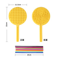 Planche d'activités sensorielles en silicone, jouets sensoriels, apprentissage socio-émotionnel, planche d'activités pour enfants