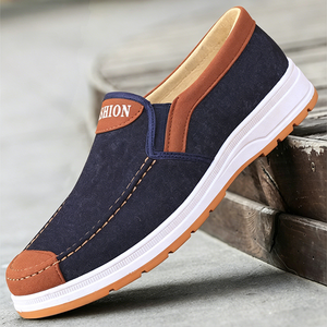 Chaussures de marche légères et élégantes pour hommes, nouvelle collection, baskets décontractées respirantes à enfiler, prix bas, vente en gros - Product Image 4