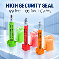 Sceau de conteneur numéroté personnalisé 8 mm, antivol, pour porte de remorque, verrouillage de cargaison ST-BS-06