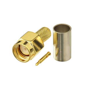 <span class=keywords><strong>RG58</strong></span> LMR200ケーブル用高品質RF同軸<span class=keywords><strong>SMA</strong></span>男性圧着コネクタ - Product Image 3