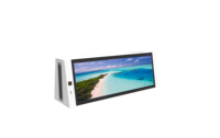 Affichage LED numérique Full HD P3 pour toit de taxi, 39,5 pouces, haute luminosité, lecteur vidéo LCD, fournisseurs de publicité