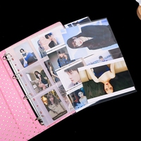 Protège-cartes A4 en PP pour albums, pochettes pour cartes photo, feuilles de protection pour recharges d'albums et fournitures