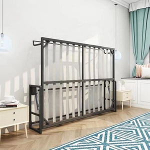 Herrajes <span class=keywords><strong>para</strong></span> <span class=keywords><strong>Cama</strong></span> Plegable Vertical de Pared, Diseño Nuevo, Individual, Matrimonial, Queen Size, con Panel de Puerta y Patas en U - Product Image 5