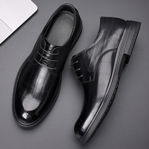 Chaussures habillées en cuir pour hommes Nouvelle collection automne Mocassins haut de gamme style britannique Confortables Élégantes Durables - Product Image 6