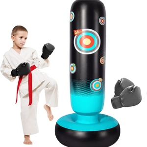 Saco de Boxeo Inflable de PVC Personalizado de Fábrica, Equipo de Fitness para el Hogar, para Niños, Práctica de Boxeo, Karate y Taekwondo - Product Image 2