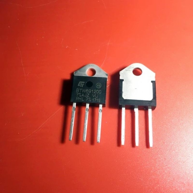 Original Stock BTW69-1200 BTW691200 BTW691600 BTW69-1600 1200V 1600V TO-3P Thyristor BTW69-1200RG SCR Unidirectional Thyristor