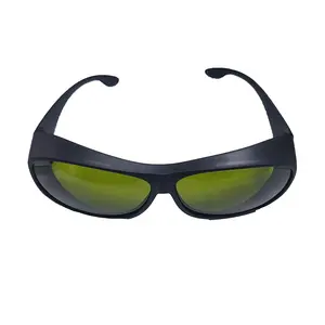 Alta Qualidade Laser Protective blinkers Laser Eye Proteção Óculos para UV Fibra Marcação Gravura Máquina de solda