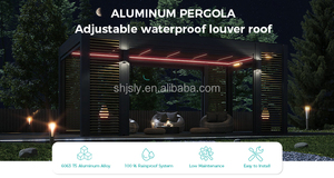 Bioclimatic pergola nhôm vườn pergola bóng cho pergolas tán & gazebo & pergola - Product Image 4