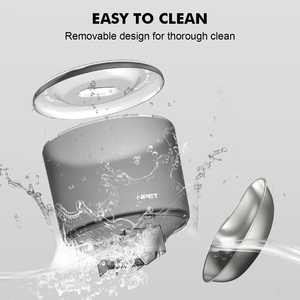 Elecpet Tuya 스마트 와이파이 애완 동물 피더 자동 알림 시간 고양이 개 사료 디스펜서 전화 앱 제어 단단한 그릇 고급 애완 동물 피더 - Product Image 4