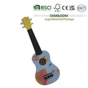 Montessori Speelgoed Vroeg Onderwijs 21 Inch Ukelele met Schattig Cartoonpatroon Peuter Muziekinstrument Speelgoed voor Kinderen Verjaardagscadeau - Product Image 1
