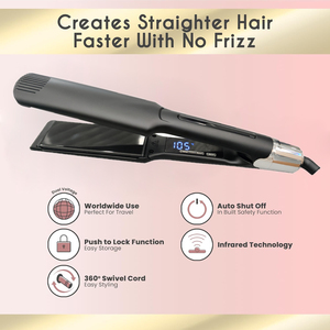 <span class=keywords><strong>Plancha</strong></span> de pelo Flatiron de salón de viaje profesional recargable portátil caliente infrarrojo titanio Planchas De Cabello RV español - Product Image 5