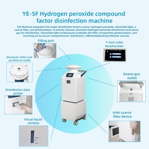 Machine de désinfection composite YE-5F H2O2, désinfecteur d'espace professionnel de haut niveau - Product Image 3