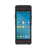 Terminal Portátil PDA Android 10 de 5.5 Pulgadas con 4G WiFi, Impresora de Recibos de 58 mm e Impresora Térmica de Etiquetas Autoadhesivas, Escáner 1D 2D