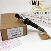 Inyector de Combustible Denso Modelo 095000-6980, Venta al por Mayor de Componentes Mecánicos para Motores Automotrices, Ajuste Universal, Hecho en China