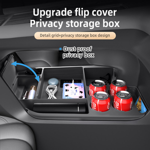 Organizador de Consola Central Inferior de Silicona para el Interior del Automóvil, para <span class=keywords><strong>Toyota</strong></span> <span class=keywords><strong>Sienna</strong></span> - Product Image 3