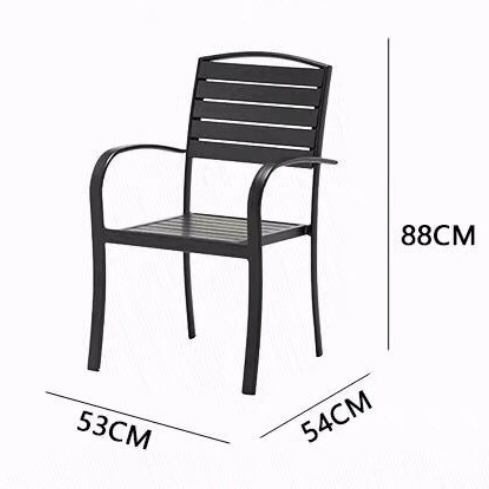 Уличные железные стулья silla de jardin, мебель для патио и парка, садовый стул с стальной рамой