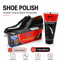 Betún para Zapatos de Aceite de Oveja Jinyang de Textura Cremosa y Suave, 70g, Sin Residuos de Partículas, Fácil de Limpiar