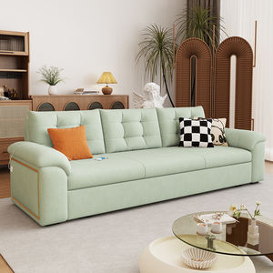 Sofá extensible retráctil de tela, sofá <span class=keywords><strong>cama</strong></span>, pequeño apartamento, extraíble, sala de estar, multifuncional, individual, plegable, <span class=keywords><strong>Puff</strong></span> - Product Image 5