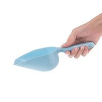TC4236 OEM 2 tailles, cuillère à nourriture en plastique personnalisée pour chien pelle cuillère à nourriture en plastique pour animaux de compagnie