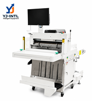 Máquina de Embalaje Automática Multifuncional para Mensajería, Controlada por PLC, Sellado y Etiquetado de Cajas de Plástico, Envío Exprés de Alimentos