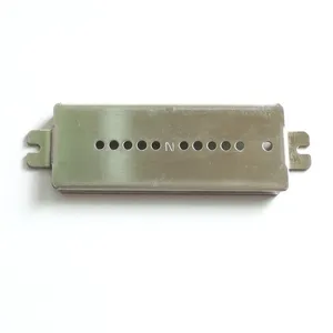 Nickel Silver Dog Ear P90 Guitar Pickup Baseplate for Handmade Pickup Building With 50/52mm String Spacing