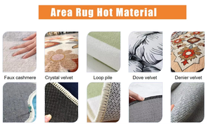 Alfombra de Alta Gama Minimalista Lavable <span class=keywords><strong>para</strong></span> Dormitorio, Sala de Estar, Personalizable, de Pelo Largo, <span class=keywords><strong>para</strong></span> Área Grande - Product Image 6