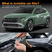 Film de protection de peinture auto-cicatrisant en TPU PPF pour carrosserie Hyundai Tucson N Line 2025 – Accessoires anti-rayures