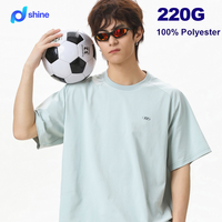 T-shirt de sport léger et respirant anti-UV à séchage rapide pour homme – Coupe décontractée unie et ample pour l'été