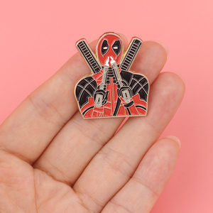 <strong>Cool</strong> <strong>Stuff</strong> Enamel Pin Movie Hero Brooches for Women Men Lapel Pins Badges Clothes Accessories Cosplay Jewelry Fans Gifts