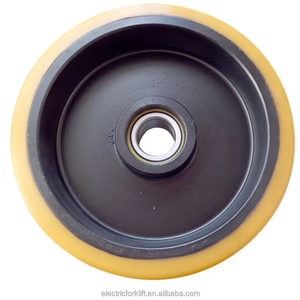 Roue en polyuréthane de haute qualité 180 x 50 x 20 mm en nylon PU pour <span class=keywords><strong>chariot</strong></span> élévateur, roues de <span class=keywords><strong>chariot</strong></span> élévateur pour <span class=keywords><strong>chariot</strong></span> à palettes - Product Image 4