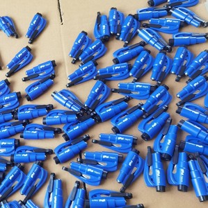 Martelo de Segurança Atacado 2 em 1 Mini Quebra-vidros de Emergência com Cortador de Cinto de Segurança - Product Image 6