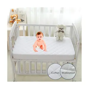 防拉抗尘螨透气婴儿床罩防水床垫保护器用于幼儿床