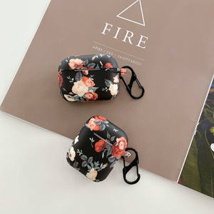 Housse de protection en silicone épais rose rose populaire pour les étuis pour écouteurs de médias sociaux <span class=keywords><strong>AirPods</strong></span> en plastique durable - Product Image 4