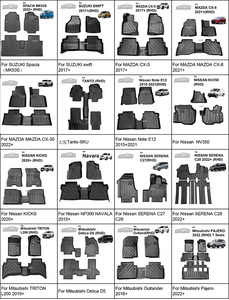 SONSANG conducteur droitier 5D tapis de sol de voiture de luxe sur mesure tapis tampons imperméables TPE Auto tapis sol - Product Image 5