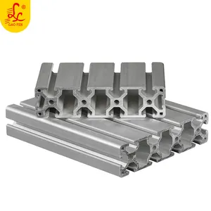 Supports de matériel industriel en aluminium pour extrusion de fente en v, fabricant, profil en u, modèle 2080