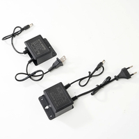 Adaptateur secteur mural personnalisé BAIWEI 12V2A avec prise US EU UK, alimentation à découpage 24W, adaptateur 24V1A pour caméra CCTV et lampe à ongles