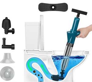 Déboucheur de canalisation à air, déboucheur de canalisation à haute pression, déboucheur de toilettes - Product Image 2