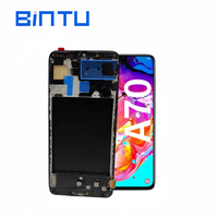 Pack de service OLED d'origine LCD A705 pour Samsung Galaxy A70 A15 A22 A24 A33, pièces de rechange pour téléphone portable, écran LCD avec châssis assemblé