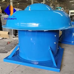 Ventilateur d'extraction centrifuge pour installation sur toit, résistant à la corrosion, avec filet anti-oiseaux en fibre de verre, produit le plus vendu - Product Image 1