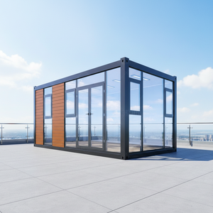 Ufficio Container Modulare Prefabbricato con Pannelli Sandwich, Design Traspirante, <span class=keywords><strong>Case</strong></span> Modulari Prefabbricate, Ufficio Domestico, Cucina - Product Image 1