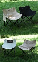 Chaise de camping pliable portable, chaise de plage pliable d'extérieur avec poche latérale pour le camping, le pique-nique, la pêche et les voyages