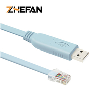 ZHEFAN Factory FTDI FT232RL USB RS485 a RJ45 cable serie Cable de control de programación para computadora host de comunicación 485