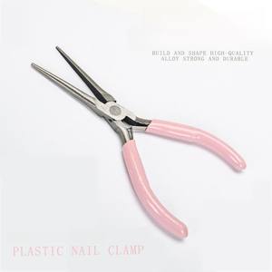 Mango Rosa clip de modelado de boca puntiaguda larga extensión de construcción clip de modelado de uñas - Product Image 3