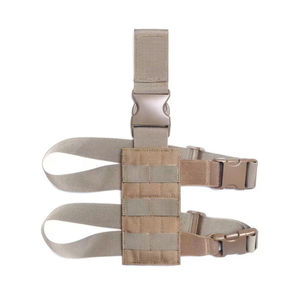 Plateforme tactique durable pour cuisse, compatible MOLLE, fixation pour équipement de sport extérieur, sangles de cuisse réglables, boucle à dégagement rapide - Product Image 3