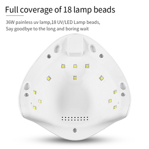 Allsome — <span class=keywords><strong>lampe</strong></span> sèche-ongles <span class=keywords><strong>36w</strong></span> <span class=keywords><strong>pro</strong></span> sans fil, rechargeable, double lumière, led uv, pour salon de manucure, nouvel arrivage 2022 - Product Image 3