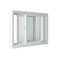 WANJIA 현대 PVC 작은 슬라이딩 창 충격 uPVC 창