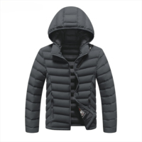 Nouvelle Veste Homme Grande Taille 2025 – Manteau d'Hiver Streetwear Rembourré en Duvet pour Hommes
